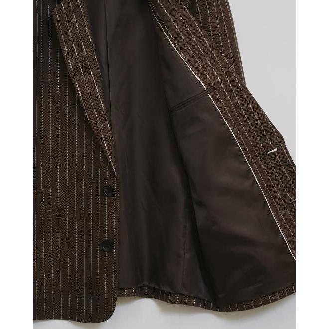 TODAYFUL トゥデイフル Boyfriend Stripe Linen Jacket☆ 26春夏予約
