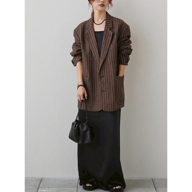 TODAYFUL トゥデイフル Boyfriend Stripe Linen Jacket☆ 26春夏予約