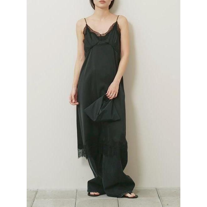 TODAYFUL / トゥデイフル Satin Lace Dress☆ 26秋冬 12610317 マキシ