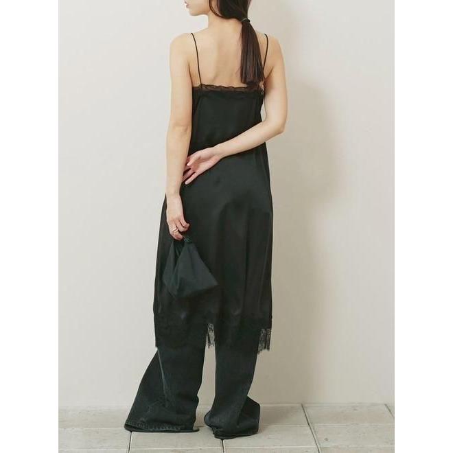 TODAYFUL / トゥデイフル Satin Lace Dress☆ 26秋冬 12610317 マキシ