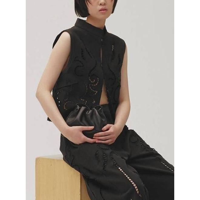 TODAYFUL トゥデイフル Cut Lace Twill Vest☆ 26秋冬予約 12610430 