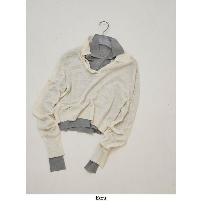 TODAYFUL / トゥデイフル Layered Polo Knit☆ 26春夏 12610508