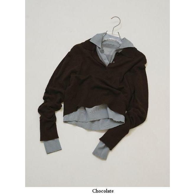 TODAYFUL / トゥデイフル Layered Polo Knit☆ 26春夏 12610508
