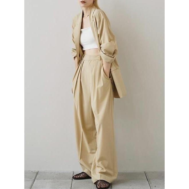 TODAYFUL (セール30%OFF) トゥデイフル Dry Touch Tuck Trousers 26春