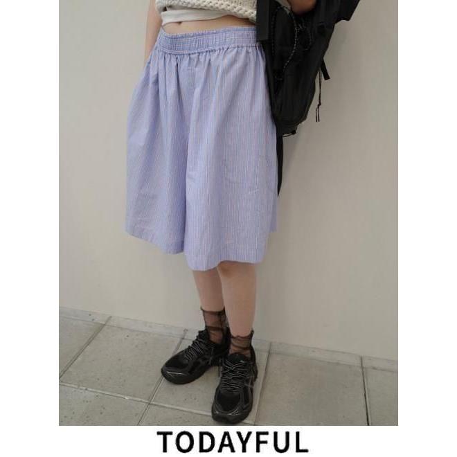 TODAYFUL / トゥデイフル Easy Stripe Half Pants 26春夏 12610721