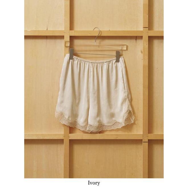 TODAYFUL トゥデイフル サテンレースハーフパンツ Satin Lace