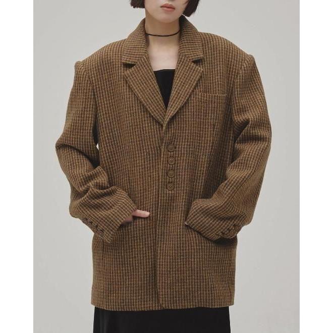 TODAYFUL トゥデイフル Wool100% Check Jacket☆ 26秋冬予約 12620101