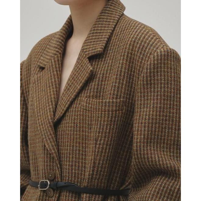 TODAYFUL トゥデイフル Wool100% Check Jacket☆ 26秋冬予約 12620101