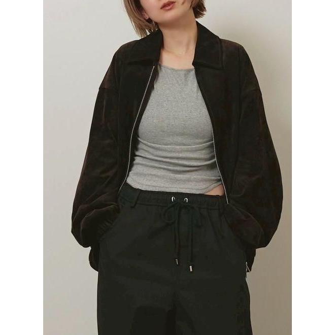 TODAYFUL (5倍ポイント~2/8) トゥデイフル Suede Zip Blouson☆ 26秋冬