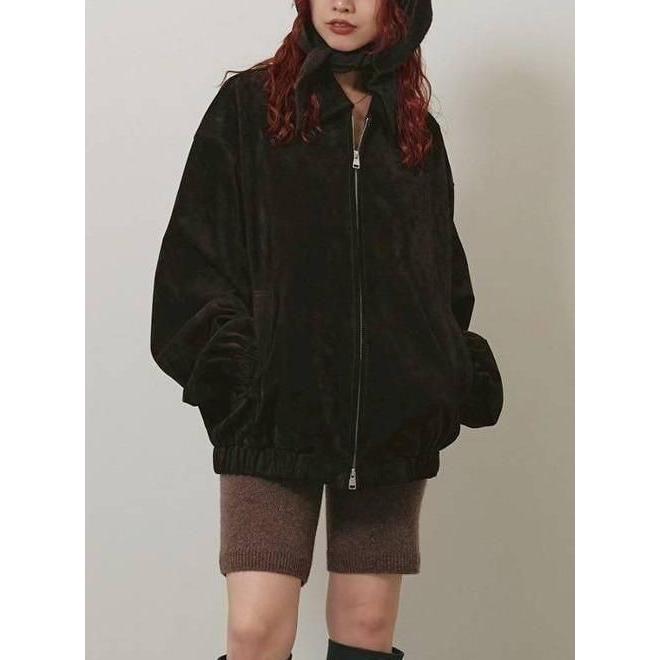 TODAYFUL トゥデイフル スエードジップブルゾン Suede Zip Blouson