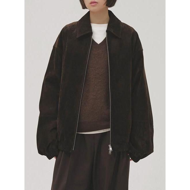 TODAYFUL (5倍ポイント~2/8) トゥデイフル Suede Zip Blouson☆ 26秋冬