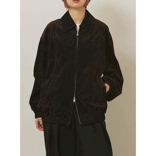 TODAYFUL (5倍ポイント~2/8) トゥデイフル Suede Zip Blouson☆ 26秋冬