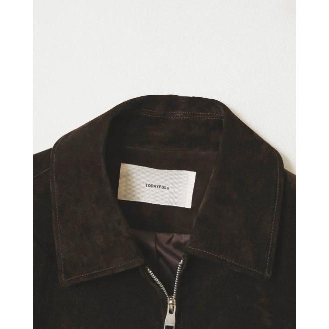 TODAYFUL (5倍ポイント~2/8) トゥデイフル Suede Zip Blouson☆ 26秋冬