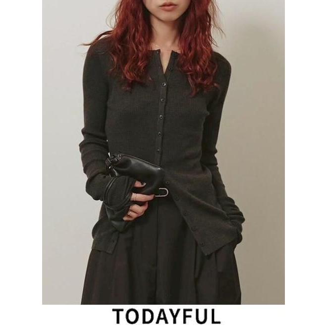 TODAYFUL (5倍ポイント~2/8) トゥデイフル Silkwool Knit Cardigan