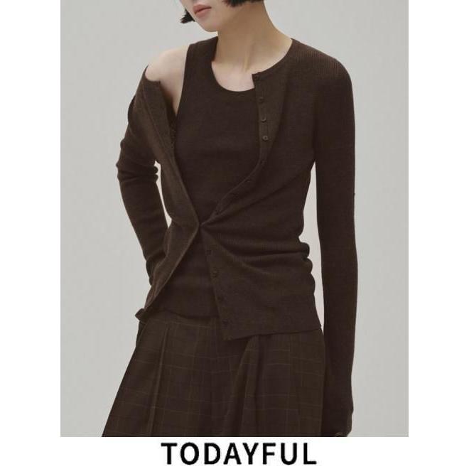 TODAYFUL トゥデイフル Silkwool Knit Cardigan☆ 26秋冬予約 12620501