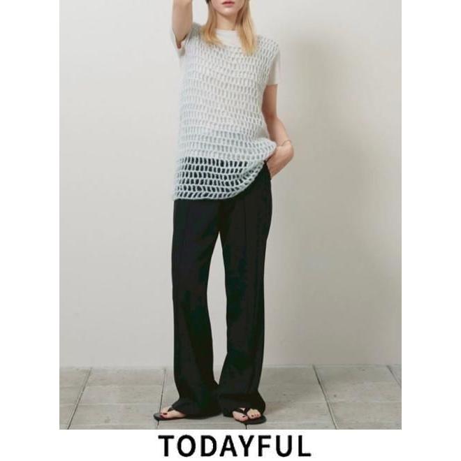 TODAYFUL トゥデイフル Pintuck Straight Trousers☆ 26秋冬予約