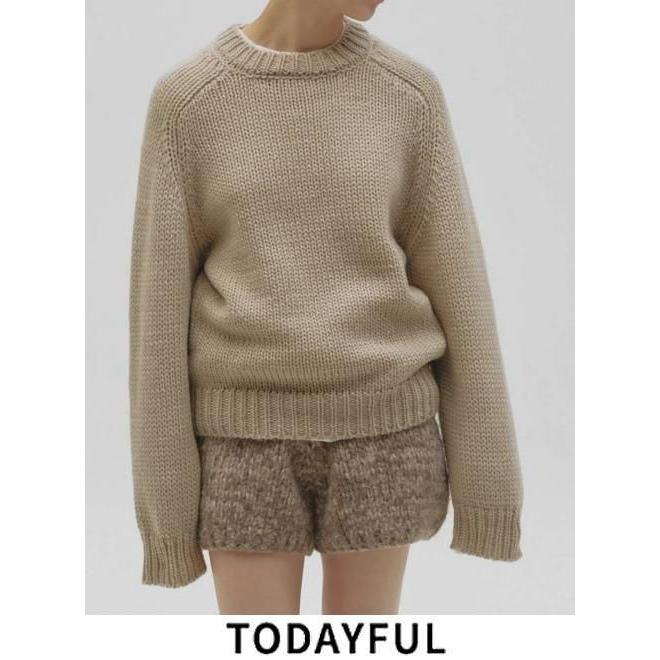 TODAYFUL / トゥデイフル Hand Knit Bloomer☆ 26秋冬.予約 12620720