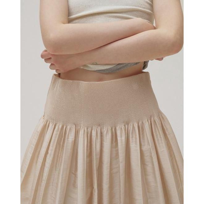 TODAYFUL トゥデイフル シルキーウエストシャーリングスカート Silky