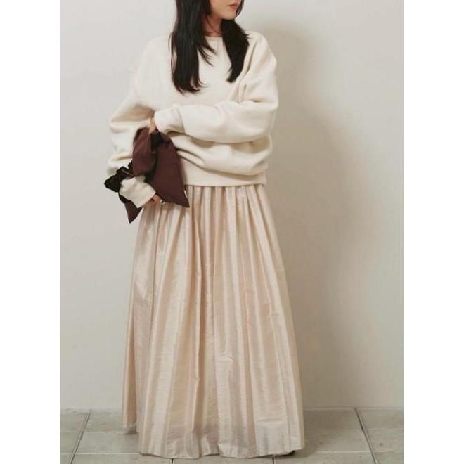 TODAYFUL トゥデイフル シルキーウエストシャーリングスカート Silky