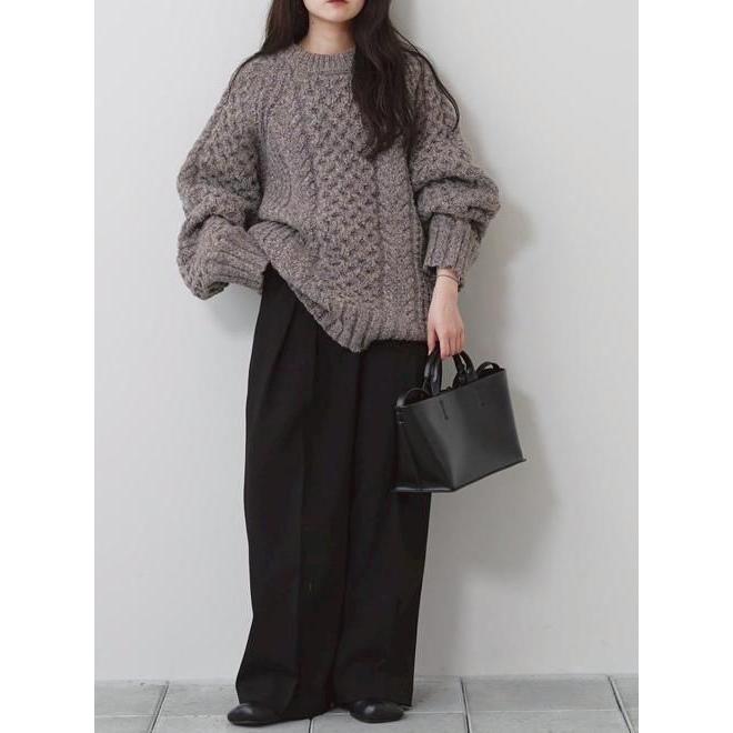 (PT5倍~6/7) TODAYFUL / トゥデイフル  Useful Leather Bag  M)★  26秋冬.予約 12621040 入荷予定 : 12月下旬〜の画像