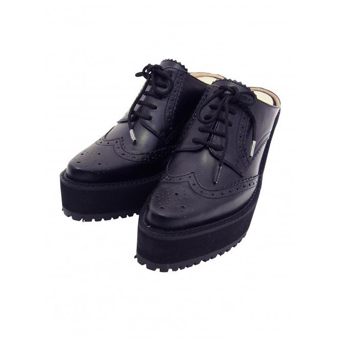 HONEY MI Honey mi / ハニーミーハニー wingchip slippers 17