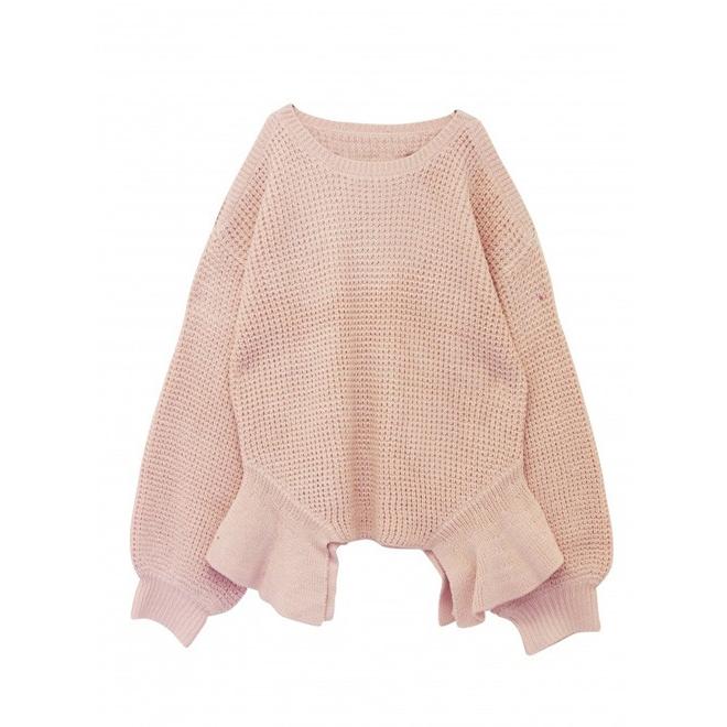 HONEY MI HONEY（ハニーミーハニー） cutout knit tops 17秋冬 17A-RO