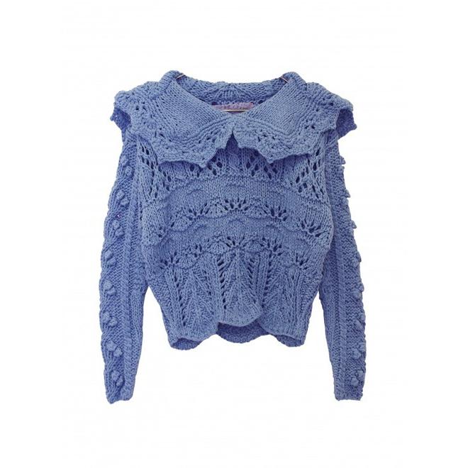 HONEY MI Honey mi / ハニーミーハニー sailor knit 17秋冬 17A