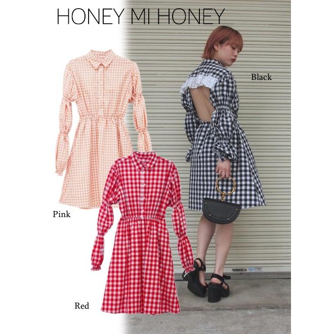 60 Off Honey Mi Honey ハニーミーハニー Backopen Ginghamcheck One Piece 18春夏 18s Ta 15受注会 18s Ta 15 Hearty Select Yahoo店 通販 Yahoo ショッピング
