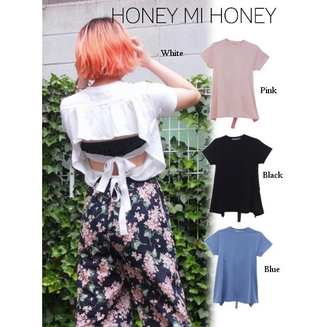 50 Off Honey Mi Honey ハニーミーハニー Backribbon T Shirt 18春夏 18s Vg 2718ss 18s Vg 27 Hearty Select Yahoo店 通販 Yahoo ショッピング