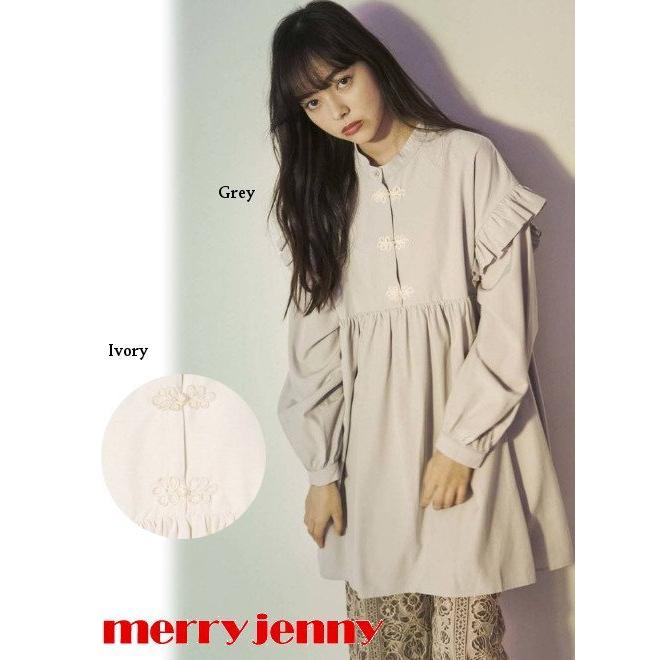 Merry Jenny メリージェニー スタンドカラーチャイナワンピース 21春夏 フレアワンピース Hearty Select Yahoo店 通販 Yahoo ショッピング