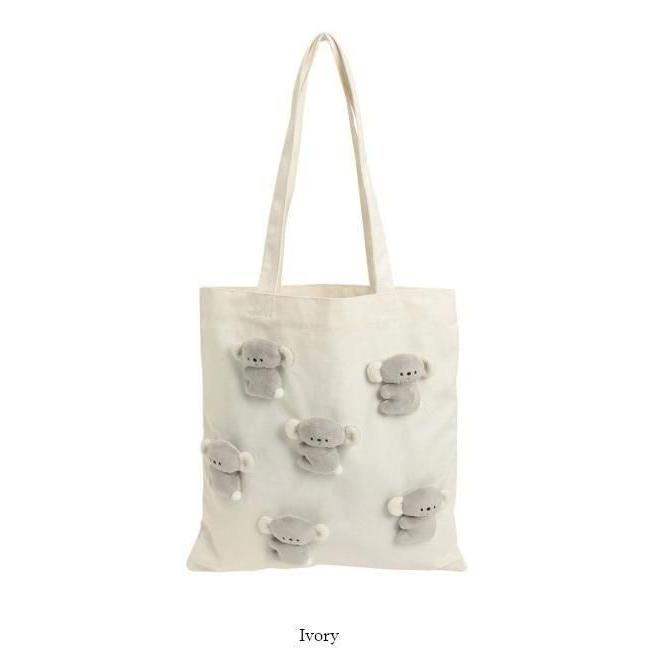 merry jenny にこやまポッケ おすわりコアラのぬいぐるみトート merry jenny（メリージェニー）の「【にこやまポッケ】おすわり