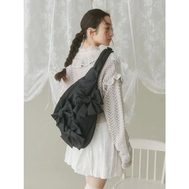 セ*ル様 【新品タグ付き】メリージェニー merry jenny ワンショルダー merry jenny (12%OFF) / メリージェニー ribbonワンショルダーバッグ