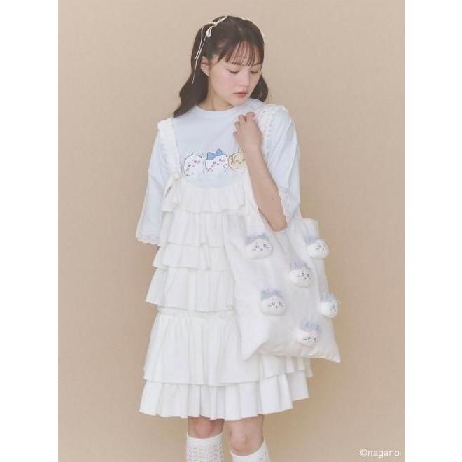 新品　 merry jenny メリージェニー ちいかわ リボントート merry jenny（メリージェニー） (期間限定8%OFF) ハチワレのリボン