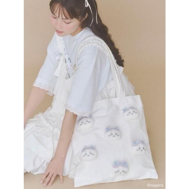 merry jenny ちいかわ トートバッグ ハチワレのリボントート merry jenny（メリージェニー） (10%OFF&300円OFF) ハチワレのリボン