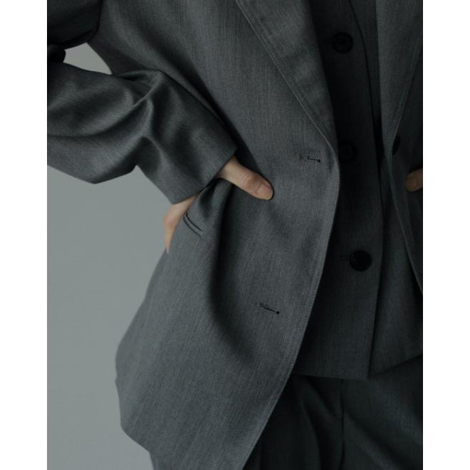 anuke（アンヌーク） (セール50%OFF) Twill Over Jacket 24春夏