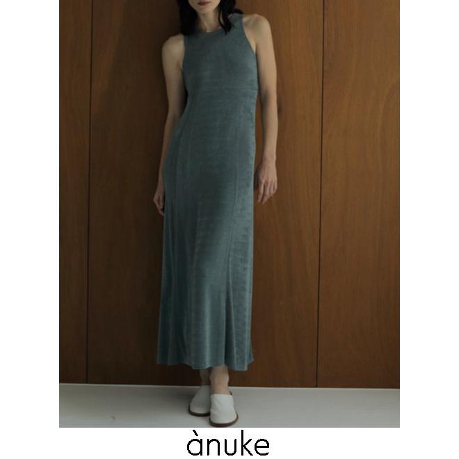 anuke  アンヌーク  Jersey Maxi Onepiece  24春夏予約 62410308 入荷予定 : 6月中旬〜｜hearty-select｜12