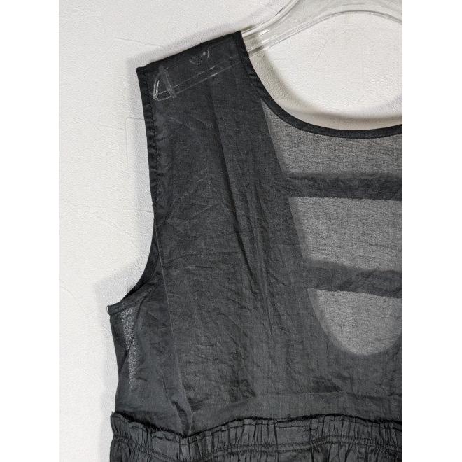 anuke (セール30%OFF) / アンヌーク Sheer Peplum Tops 24秋冬2