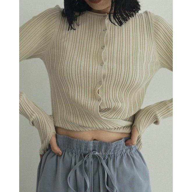 anuke（アンヌーク） Cachecoeur Knit Cardigan 24秋冬 62410504