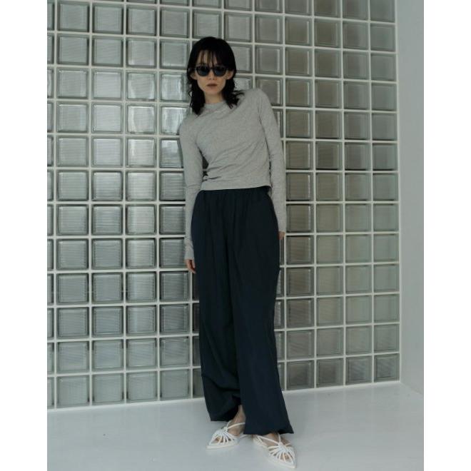 anuke アンヌーク Nylon Volume Pants 24春夏予約 62410710 入荷予定 
