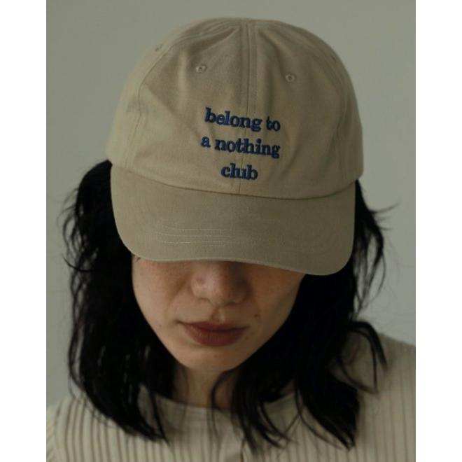 anuke アンヌーク Twill Logo Cap 24春夏予約 62411001 入荷予定