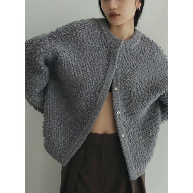 anuke（アンヌーク） (セール30%OFF) 2way Miniloop Knit 24秋冬