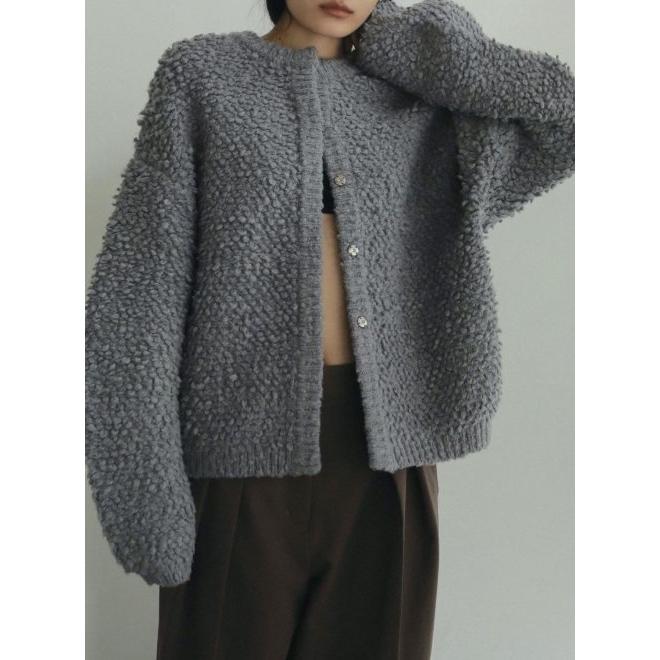 anuke（アンヌーク） (セール30%OFF) 2way Miniloop Knit 24秋冬