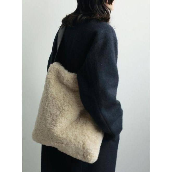 anuke（アンヌーク） Boa Tote Bag 25秋冬 62421006 62521011 : Hearty