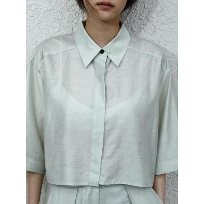 anuke（アンヌーク） (セール30%OFF) Halfsleeve Box Shirts☆ 25春夏