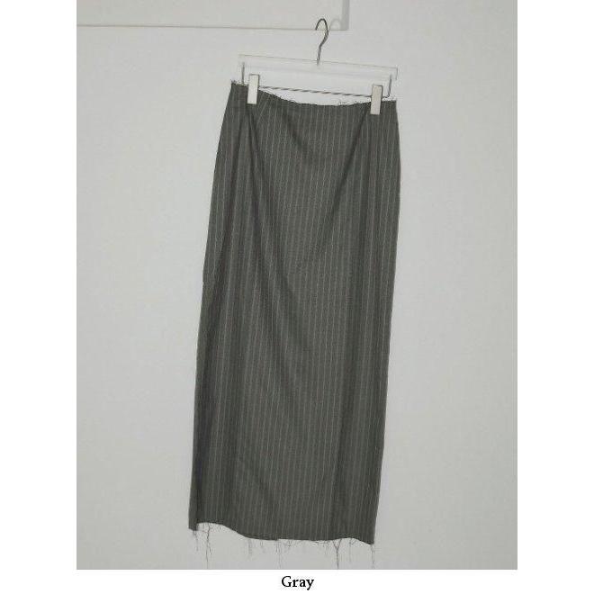 anuke（アンヌーク） (セール50%OFF) Cutoff Pencil Skirt☆ 25春夏