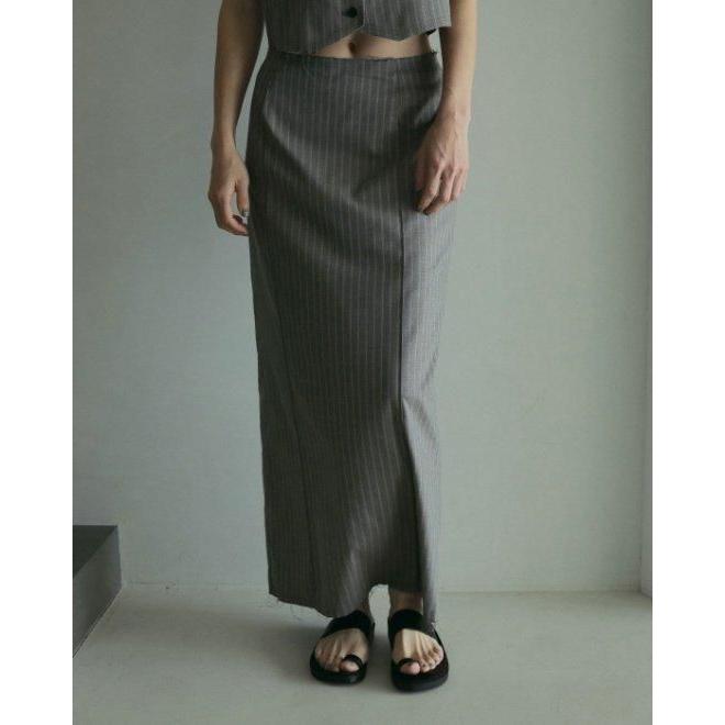 anuke（アンヌーク） (セール50%OFF) Cutoff Pencil Skirt☆ 25春夏