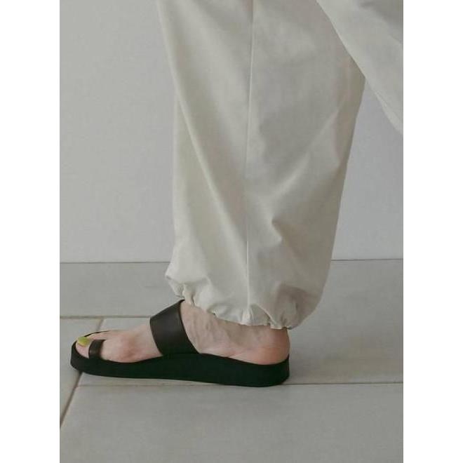 anuke（アンヌーク） (セール50%OFF) Ecoleather Belt Sandals☆ 26春