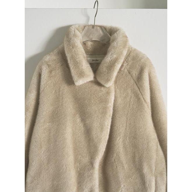anuke（アンヌーク） Eco Minkfur Jacket☆ 25秋冬 62520101 : Hearty