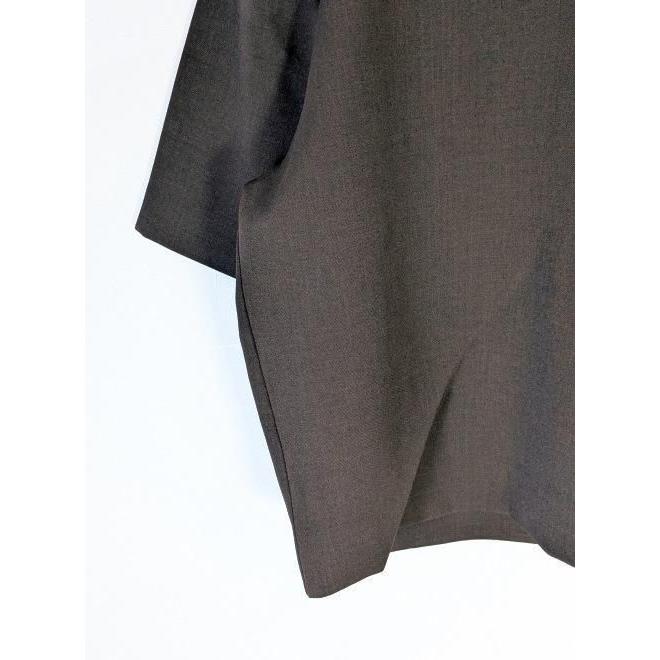 anuke（アンヌーク） Powershoulder Vneck Tops☆ 25秋冬 62520409
