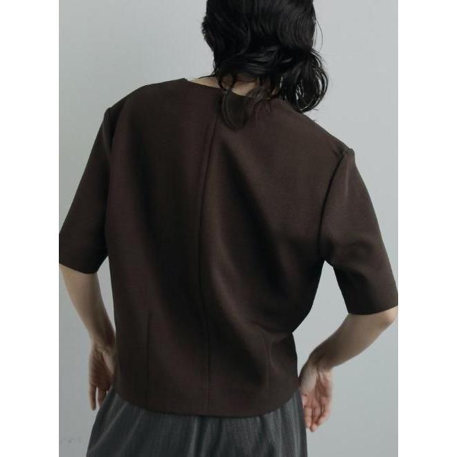 anuke（アンヌーク） Powershoulder Vneck Tops☆ 25秋冬 62520409